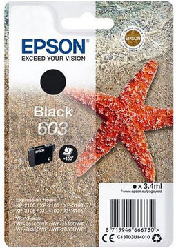 Epson Singlepack Black 603 Ink