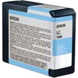 Epson T580 - Inktcartridge / Licht Cyaan