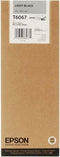 Epson T6067 - Inktcartridge / Licht Zwart