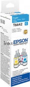 Epson T6642 EcoTank Cyan ink bottle