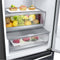 LG GBB92MCABP - Koelvriescombinatie - NoFrost - Mat zwart - 384 liter