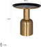 Richmond Bijzettafel Xara Brushed Goud Ø50cm