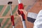 Bessey STE300 Plafondstempel met pompgreep - 1 stuk