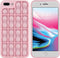 iMoshion Hoesje Geschikt voor iPhone 8 Plus / 7 Plus Hoesje Siliconen - iMoshion Pop It Fidget Toy - Pop It hoesje - Roze