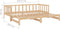 vidaXL - Slaapbank - met - onderschuifbed - 90x200 - cm - massief - grenenhout