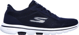 Skechers Go Walk 5 - Lucky Dames Sneakers - ULTRA GO®-demping - Navy/White - Maat 42