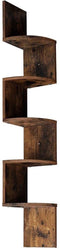 Wandrek Bolt - Wandrek - 19,5x19,5x123 cm - Bruin