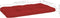 vidaXL - Palletkussens - 2 - st - stof - rood