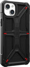 Urban Armor Gear Monarch Kevlar - iPhone 15 Plus Hoesje - Schokbestendig - Zwart