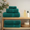vidaXL - Handdoeken - SOLUND - 2 - st - 600 - g/m² - 100x200 - cm - groen