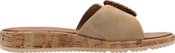 Tamaris Core - Dames Muiltjes - Klittenbandsluiting - TAN - Maat 39