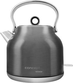 Concept RK3333 - Waterkoker - 1,7L roestvrij staal - Zilver