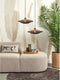 GOOD&MOJO Hanglamp Kalimantan - Bamboe/Zwart - Ø44cm - Modern - Hanglampen Eetkamer, Slaapkamer, Woonkamer