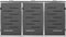 vidaXL - Containerberging - driedubbel - 207x77,5x112,5 - cm - roestvrij - staal