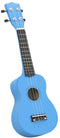 vidaXL - Ukuleleset - met - tas - voor - kinderen - sopraan - 21'' - blauw