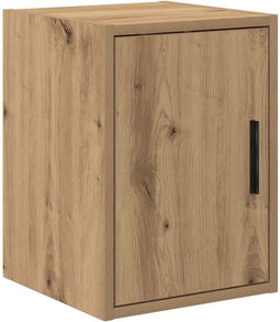 vidaXL - Garage - wandkast - bewerkt - hout - ambachtelijk - eiken
