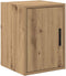 vidaXL - Garage - wandkast - bewerkt - hout - ambachtelijk - eiken