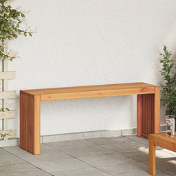 vidaXL - Ligbank - met - plankenontwerp - 110x30x45 - cm - Massief - Acaciahout