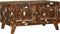 vidaXL - Koffietafel - Multikleur - 80x54x45 - cm - Massief - Gerecycled - Hout