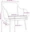vidaXL Fauteuil 63x76x80 cm fluweel crèmekleurig