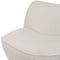 Leunstoel Wit Hout MDF Foam 100 % polyester 71 x 81 x 66 cm