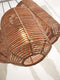 GOOD&MOJO Hanglamp Tanami - Rotan Zwart - 3L - Modern - Hanglampen Eetkamer, Slaapkamer, Woonkamer