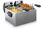 Fritel FR 1355 - Dubbele Friteuse - 2 x 3 Liter - Inox