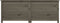 vidaXL - Kussenbox - 150x50x56 - cm - massief - vurenhout - antracietkleurig