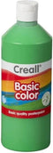 Plakkaatverf creall basic middengroen 500ml | Fles a 500 milliliter | 6 stuks