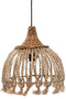 Safaary - Bazar Bizar Hanglamp Naturel S Abaca Kwast