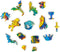 UNIDRAGON Houten Puzzel Voor Volwassenen Dier - Beschermende Draak - 97 stukjes - Small 16x26 cm