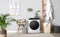Everglades EVWM121421AW - Wasmachine 12KG - Energieklasse A-20% - Stoomfuncties - 15 Programma's - Arctic White