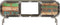 vidaXL - Tv-meubel - 110x30x42 - cm - massief - gerecycled - hout - meerkleurig