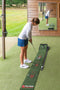 Pure2Improve Golf Putting Mat - Incl. Retourmechanisme - 30x237 cm - Groen