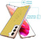 imoshion Hoesje Geschikt voor Samsung Galaxy S21 FE Hoesje Siliconen - imoshion Design hoesje - Groen / Floral Lime