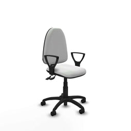 Piqueras y Crespo BFN01RN - Bureaustoel - Verstelbare hoogte - Wit