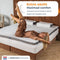 Best Life Nebo - Topdekmatras 180x200 - Balanced-Foam™ ErgoZone5™ 6 CM
