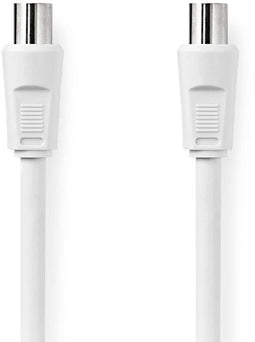 Nedis CSGL40000WT15 - Coax Kabel - 150 cm - Wit