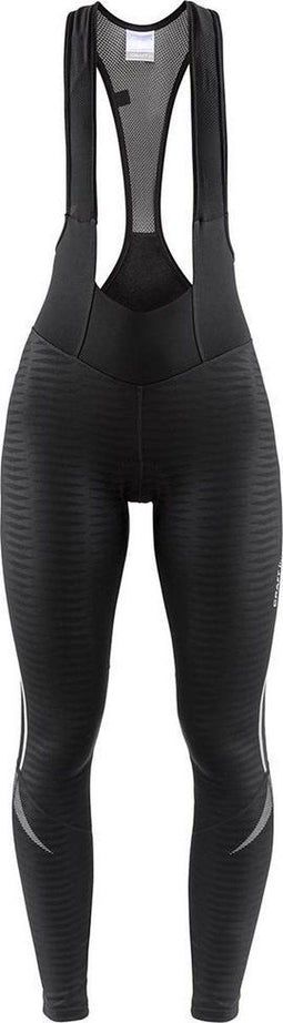Craft Thermal Bib Tights - Fietsbroek Dames - Isolerend - Zwart - Maat XS
