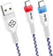 Blade Representaciones FT0030 - USB-C Oplaadkabel 3m - Oplaadstatus-LED - Wit