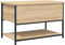 vidaXL - Opbergbankje - 70x42,5x47 - cm - bewerkt - hout - sonoma - eikenkleurig