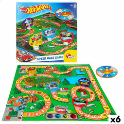 Bordspel Hot Wheels Speed Race Game (6 Stuks)
