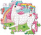 Clementoni - Puzzel - 104 Stukjes - I Believe in Unicorns Brilliant - Puzzel Voor Kinderen - Supercolor