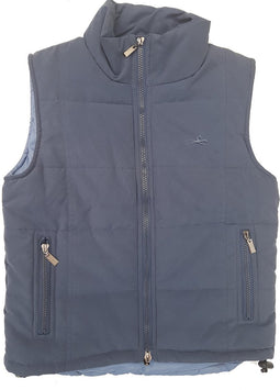 EQUI THEME - ruiter bodywarmer - Maat 152 - navy - steelblue