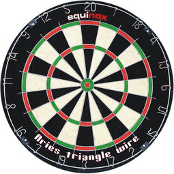 Equinox Aries Dartbord - Inclusief 6 dartpijlen - Darts - Dartpijl - Hoogwaardig Sisal dartbord