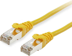 Equip Patchkabel RJ45 S/FTP Cat6 (SSTP) PIMF HF polyester zak 10,00 m geel