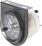 Equus 656789 Inbouwmeter (auto) Kwartsklok analoog 4 LED's Blauw, Groen, Geel, Rood 52 mm