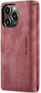 Caseme - Geschikt voor iPhone 14 Pro - Portemonnee hoes - Rood