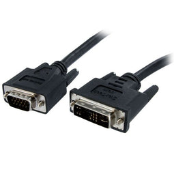 Startech.com DVIVGAMM2M - DVI-naar-VGA-kabel 2 m - DVI-A naar VGA - Zwart