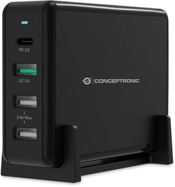 Conceptronic OZUL01B - Oplader - Zwart